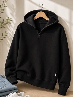 Marika Black Hoodie Women’s Small Athleisure Sweatshirt Pullover  Activewear